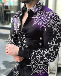 Fashion Custom Men Tee Dress Shirts Casual Clothes Long Sleeve Printing Shirts For Mens