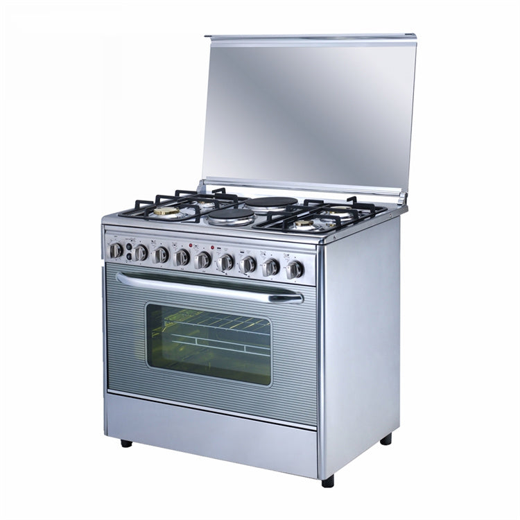 kitchen freestanding stove  with oven 4 burner gas stove with oven 2 electric plate stove with  gas oven