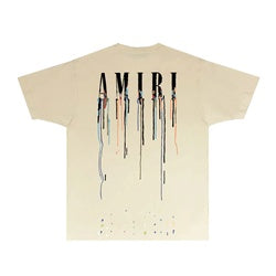 Amiry NEW Mens Womens Designer T shirts Printed Fashion man T-shirt Top Quality Cotton Casual Tees Short Sleeve Luxury Hip Hop