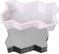 DIY Garden Plastic Path Paving Brick Mould Patio Path Maker Concrete Brick Mold Paving Stepping Cement Brick Stone Road Molds