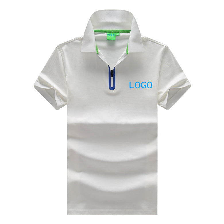 Custom fashion men's polo t shirt solid color short sleeve cotton tshirt high quality polo chemise men embroider polo shirt