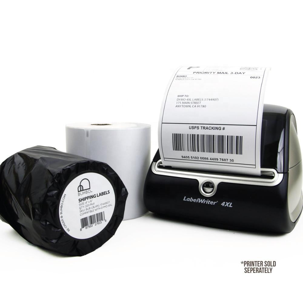 1744907 4x6 inch thermal Address Labels Dymo Compatible Label Dymo 4xL shipping label printer or sticker printer