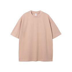 Fast Custom 280gsm 300gsm 320gsm Heavyweight 100% Cotton Oversized Fashion Drop Shoulder Men T Shirt