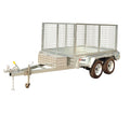 4x4 tailer Made in China trailer Parts Factory 8x5 10x5 10x6 12x7 Australia Standard Galvanized Tandem Axle Box Trailer