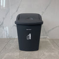 New swing top plastic dustbin trash can wastebasket