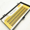 1box big capacity 60 bundles 6d 10d eyelash extensions 0 1mm thickness true mink strip eyelashes individual lashes natural style