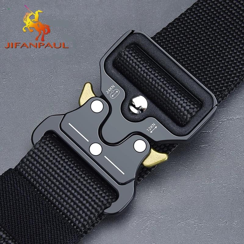 mens belt army outdoor hunting tactical multi function combat survival high quality marine corps canvas for nylon male luxury