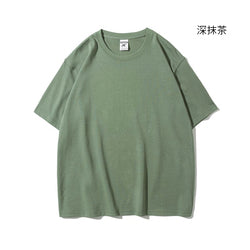 Blank Cotton Street Wear Tshirt Oversized Drop Shoulder T-shirt Custom High Quality Printing Heavy Weight T Shirt for Men