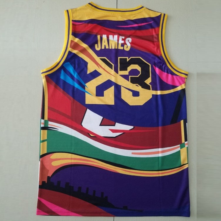 King James 2020 New Stitched Basketball Jersey