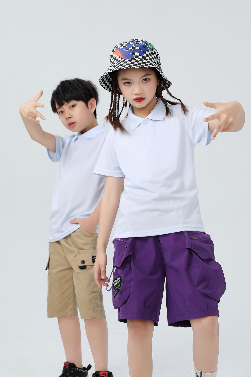 Wholesale school uniforms summer children boys girls polo t-shirts for kids blank custom logo plain t shirts kids polo shirts