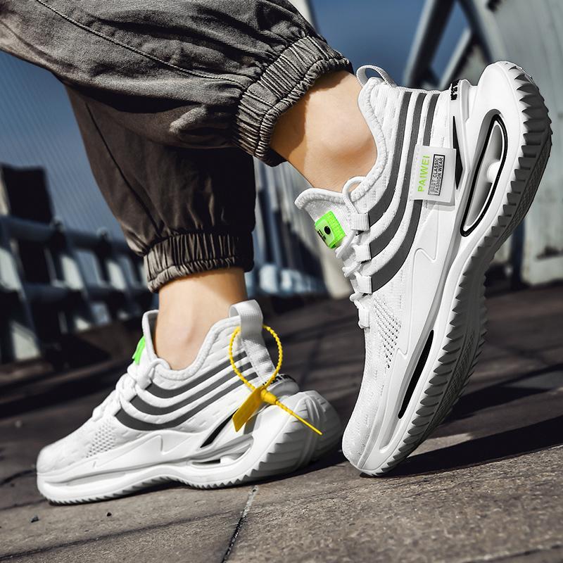 hot new lightweight platform sneakers men shoes blue fashion trend luminous comfortable walking casual mens gym shoes