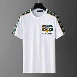 casual new Summer shirt men's short-sleeved T shirt cotton men T shirt