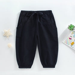 Children Pants Kids Pants Children Loose Casual Patchwork Trousers Girls Kids Oversized Pants