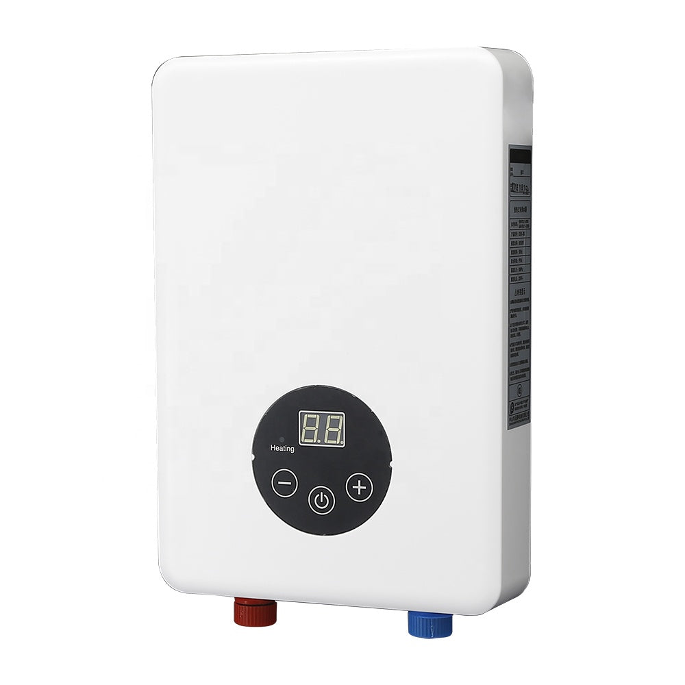 Golden Supplier Modern Novel Design Mini 6KW Tankless Instant Electric Water Heater For Shower