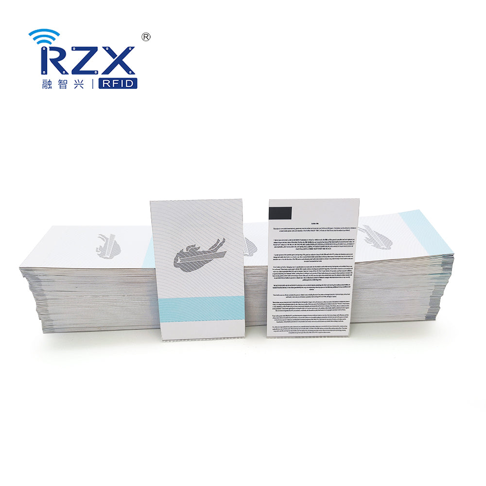 ECO Friendly Bio Smart Paper Card ISO14443A 13.56MHz NTAG213 NFC Paper Card