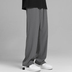 Custom wholesale price mens pants& trousers men casual Straight wide leg Pants men's cargo pants