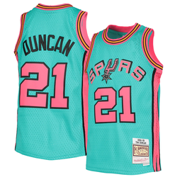 Men #21 Tim Duncan San Antonio Spur Black Basketball Jersey