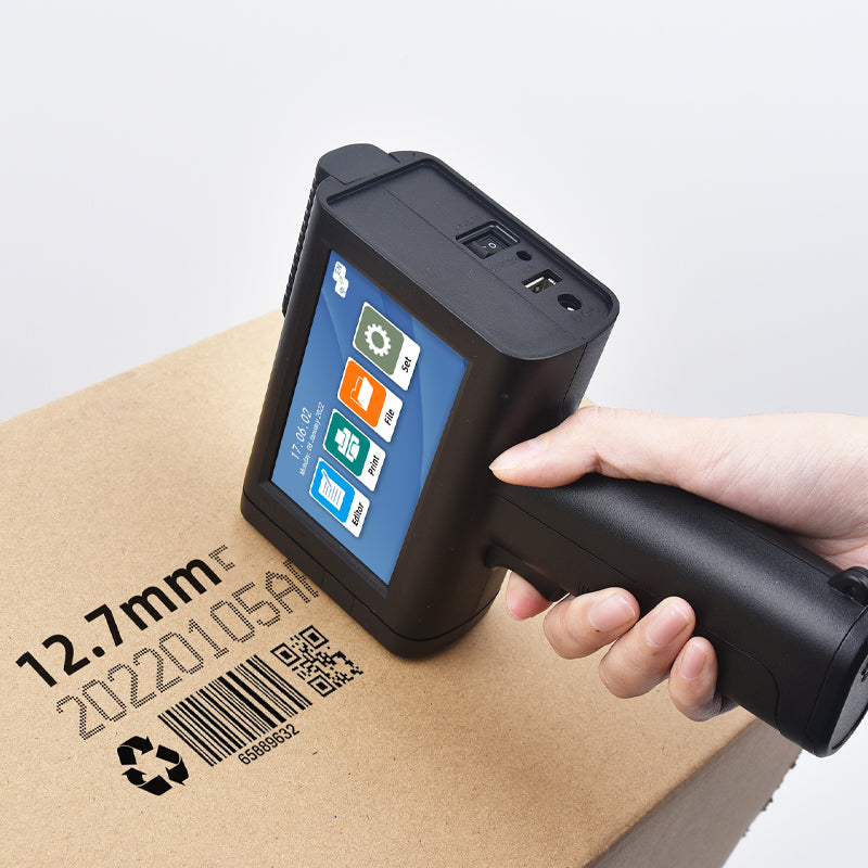M10 inkjet printer automatic small batch number plastic bag production date printer bottle packaging inkjet carton