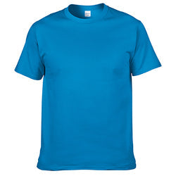 Wholesale Blank T Shirt Custom 100% Cotton t-shirt Printing logo for Mens Plain t shirts Printed White Black T Shirt