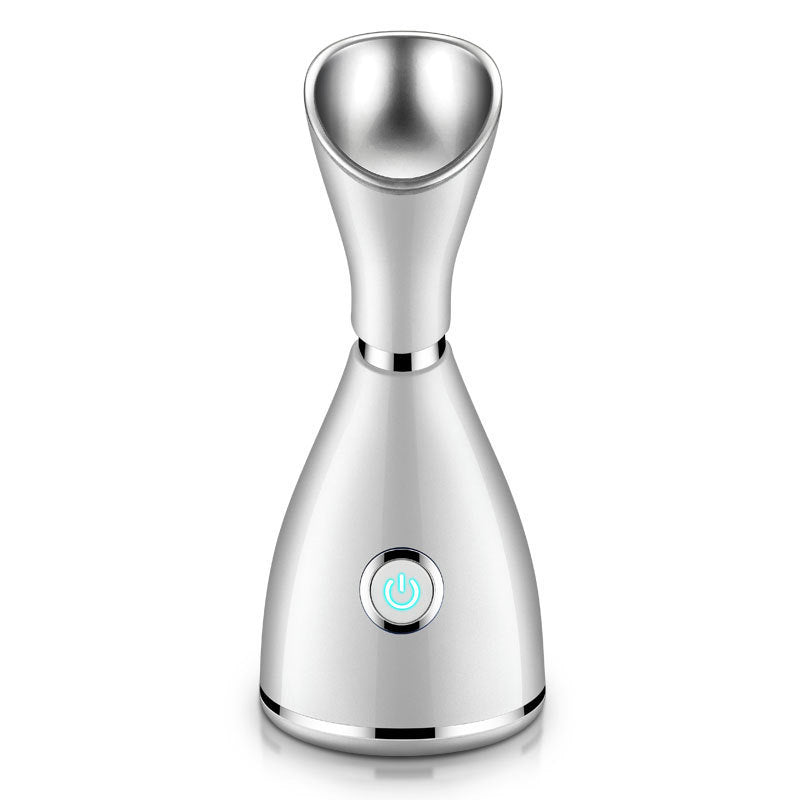 2021 professional face spa electric nano mini mist sprayer face facial steamer with warm vapor