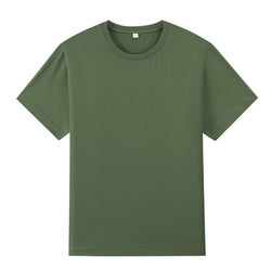 Wholesale Custom Your Brand Logo 100% Cotton Blank Men T Shirt Plain Casual Men's T-shirts