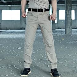 Wholesale Outdoor Elastic Two Tone Waterproof Pants Tactical Pants Men Cargo Pants