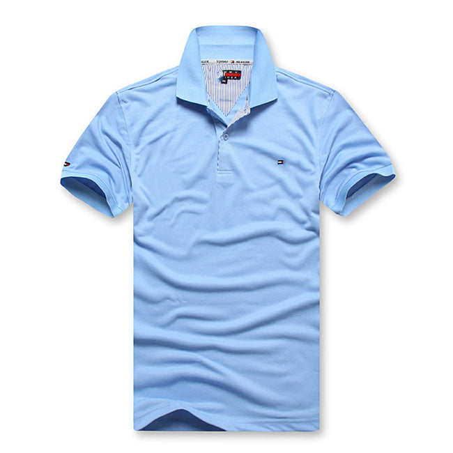 Factory direct sale men's short-sleeved polo shirt custom men's t-shirt