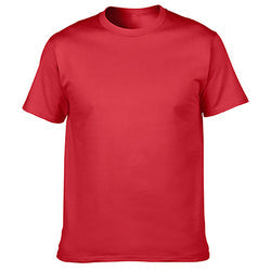 Tee Shirts Company Promotional Logo Printed Bulk Plain Staff Uniform Adult 180g White 100 Cotton Unisex Custom Men's T-Shirts
