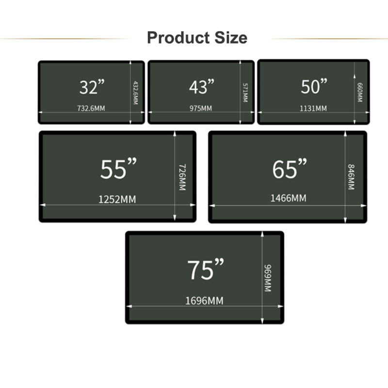 2K 4K 32 43 65 Inch Indoor Outdoor Vertical Hanging Mdiea Player Totem digital signage Screen Lcd Led Panel Advertising Display