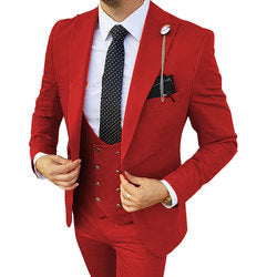 2023 OEM Trajes De Hombre Slim Fit Groom Wedding Business Tuxedo Suit Formal Gentleman 3 Pieces Blazer Designs For Set Men Suits