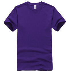 Free shipping mix size color high quality 100% premium cotton t-shirt , custom print men t shirt with your logo or design print