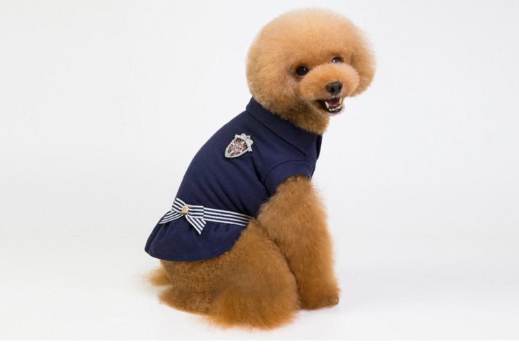 hot sales new style spring summer sailor dog dress wholesale