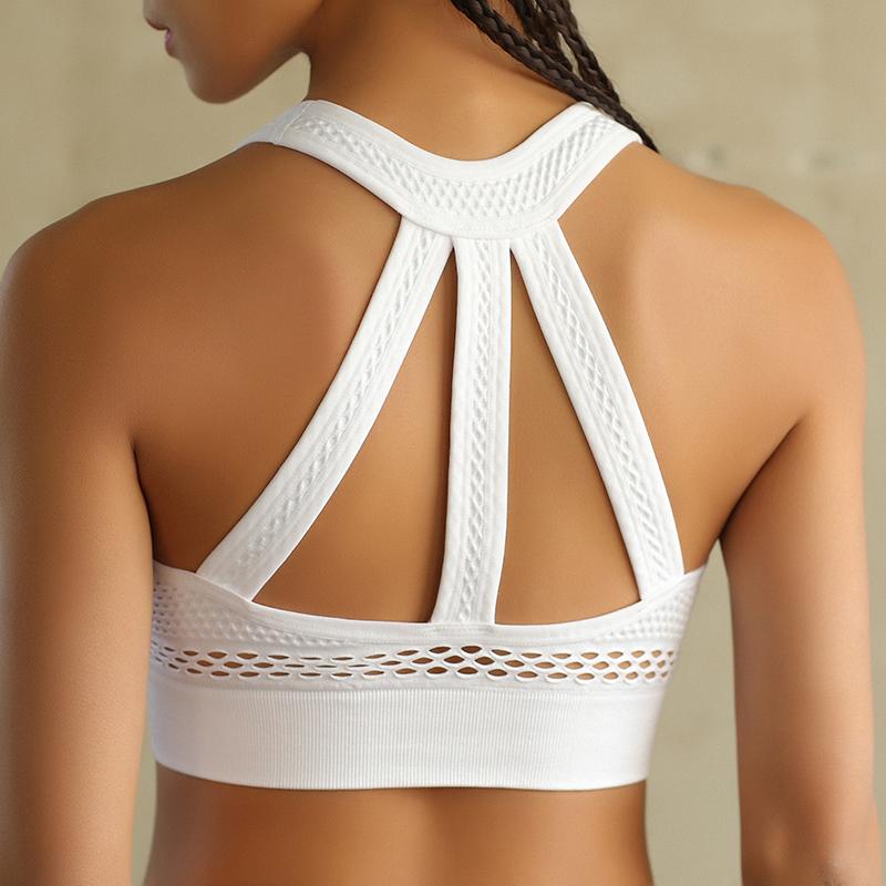 triangle shape supportive sports bras gym apparel slimming bra top womens sports bra plus size