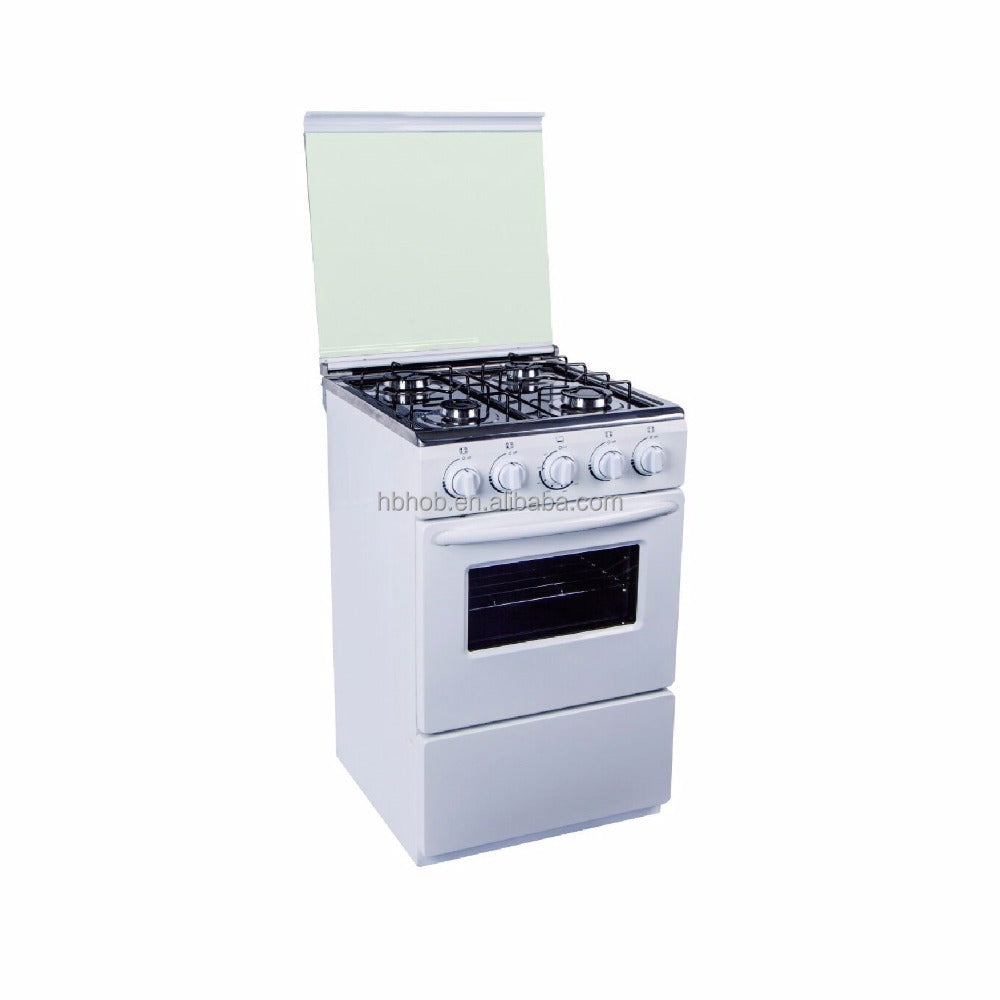 Home kitchen stove with oven