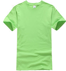 Free shipping mix size color high quality 100% premium cotton t-shirt , custom print men t shirt with your logo or design print