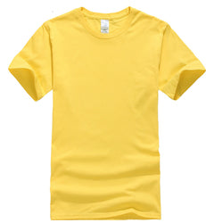 Free shipping mix size color high quality 100% premium cotton t-shirt , custom print men t shirt with your logo or design print