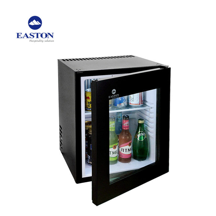 30L Hotel Portable Mini Fridge, Hotel Room Absorption Compact Mini Beverage Refrigerator