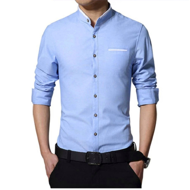 Long Sleeve Stretch Formal Shirt Men High Quality Custom Men's Casual Formal Shirts Non Iron Business Dress Shirts From BD