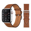 high quality leather loop band for iwatch 40mm 44mm sports strap tour band for apple watch 42mm 38mm series 2 3 4 5 6 se 1