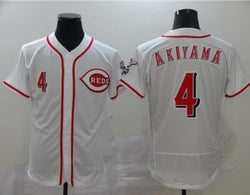 Wholesale 2022 New Hot Sale Stitched Baseball Jersey Cincinnati Red #7 Eugenio Suarez #9 Moustakas Top Embroidery Sport Jersey