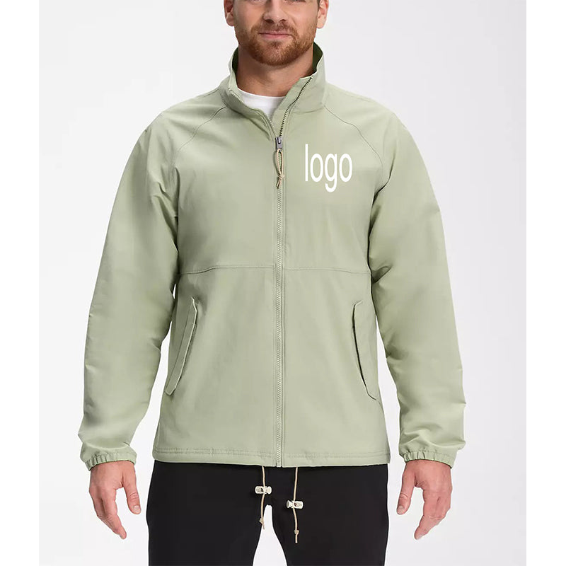 TEX  New trend fashion Outdoor soft sell Autumn fall spring recycled waterproof windproof long sleeve nylon men stylish jackets
