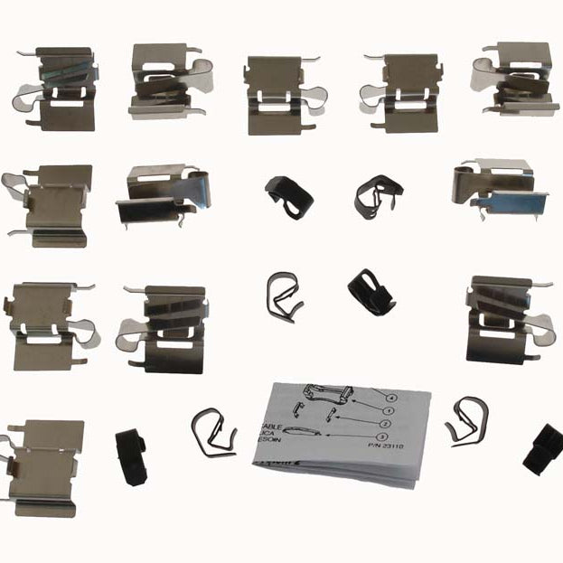 Car accessory Stainless wholesale brake pad fitting hardware kits