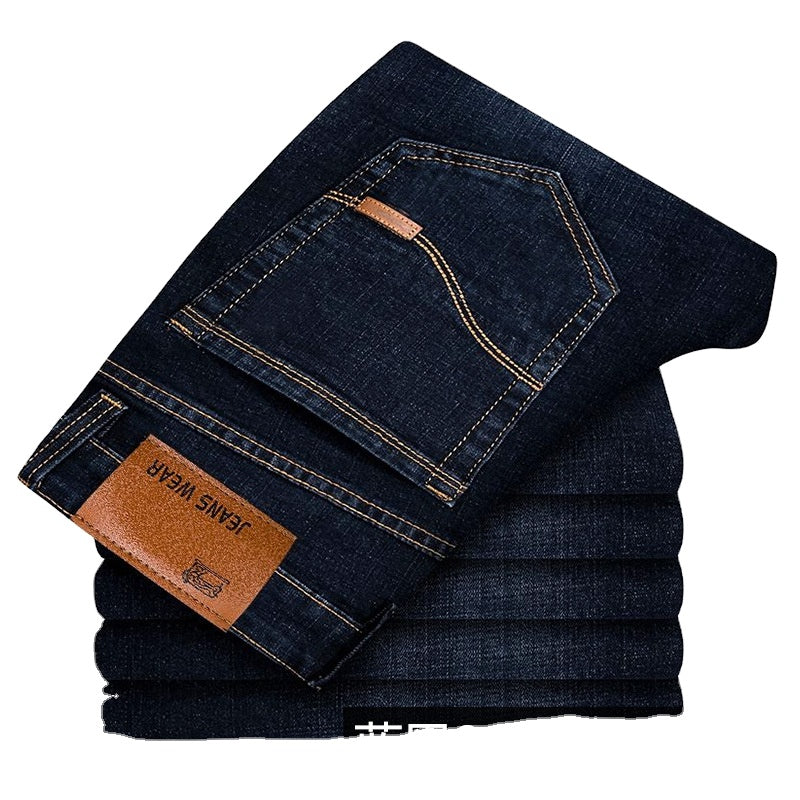 Ready to ship denim jeans for men slim fit pants skinny men's jeans pants man