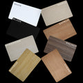 laser engraved QR code custom Nfc embedded business  card nfc business card Nfc Wooden Card