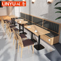 plywood bent wood restaurant sectional sofa booth corner chair and table sofa with socket