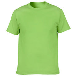 Tee Shirts Company Promotional Logo Printed Bulk Plain Staff Uniform Adult 180g White 100 Cotton Unisex Custom Men's T-Shirts