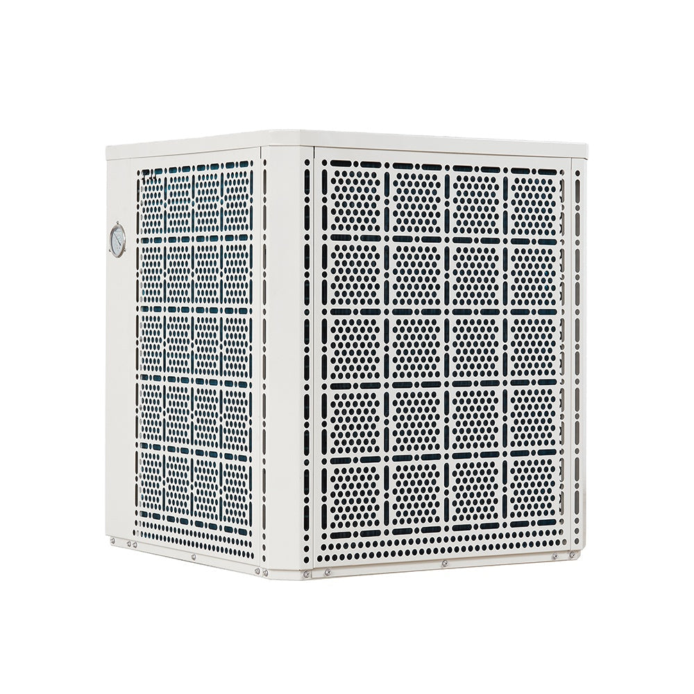 17kw 380V Swimming Pool Rustless Freestanding Galvanized Steel Heat Pump DC Inverter Energy Saving Air Source Heat Pump for SPA