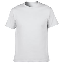 Tee Shirts Company Promotional Logo Printed Bulk Plain Staff Uniform Adult 180g White 100 Cotton Unisex Custom Men's T-Shirts