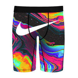 Oem Factory Quick Dry Long Boxers For Man Fashion Beach Swimsuits Full Printed Men Underwear