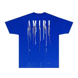 Amiry NEW Mens Womens Designer T shirts Printed Fashion man T-shirt Top Quality Cotton Casual Tees Short Sleeve Luxury Hip Hop